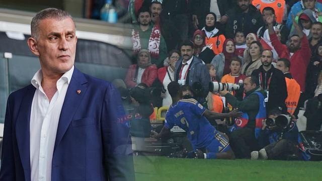 İbrahim Hacıosmanoğlu, Tribünlerde Yüksek Sesle Çığlıklar Sonrası Stadyumu Terk Etti