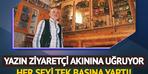 Hepsini tek başına yaptı! Yaz aylarında ziyaretçi akınına uğruyor: En eski eser 300 yaşında