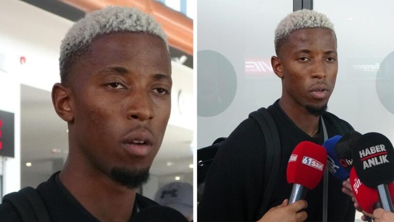 Trabzonspor'un yeni transferi Simon Banza şehre geldi!