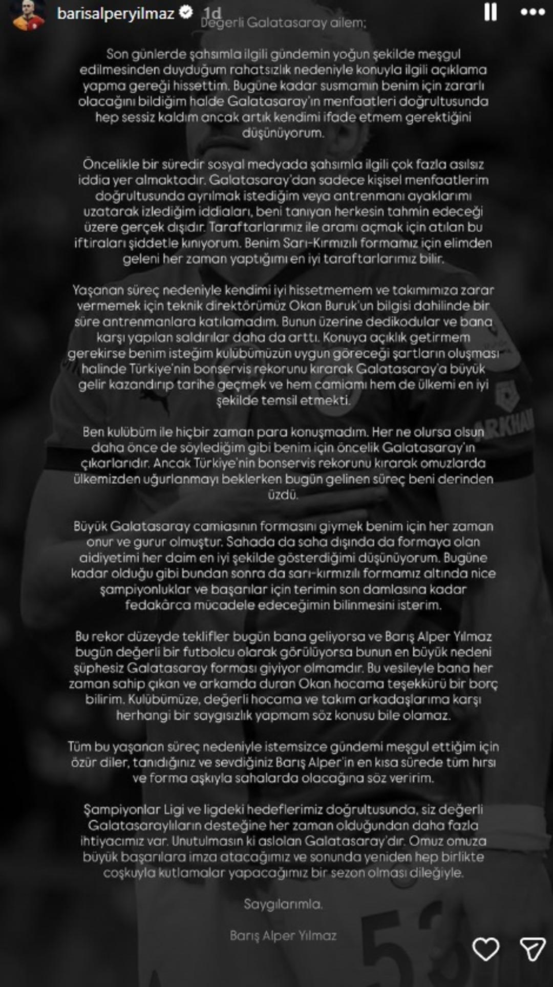 Baraş Alper Yulmaz, Eyupsport maçının Galatasaray hayranlarının önünde bir destek! 3