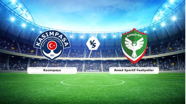 CANLI | Kasımpaşa – Amed Sportif Faaliyetler Canlı Maç Anlatımı